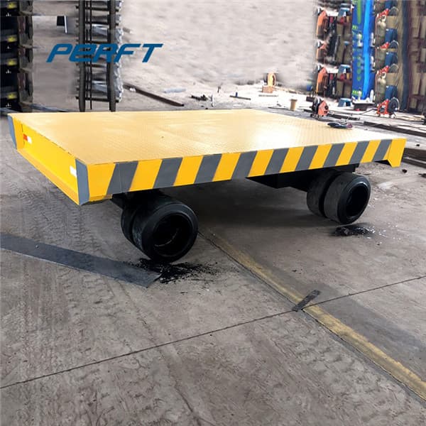 mold transfer cart with wheel brakes 120 tons